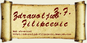 Zdravoljub Filipčević vizit kartica